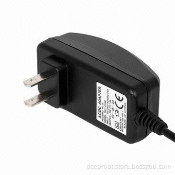USA Plug Portable Switching Power Supply for CCTV Cameras, with 12V/1A Output Standard